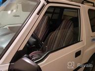 картинка 1 прикреплена к отзыву Protect Your Car'S Seats In Style With Copap Blue Stripe Baja Blanket Seat Covers - 4Pc Universal Set For Car, SUV & Truck от Phillip Samuel