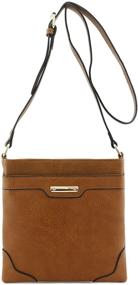 img 3 attached to 👜 Stylish Women's Medium Crossbody Plate Handbags & Wallets: Shop the Best Crossbody Bags for Women's Fashion