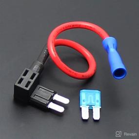 img 2 attached to 🚗 ESUPPORT Car Vehicle 12V 24V Car Motor Add-a-circuit MICRO2 ATR Fuse Holder 15A: Efficient Automotive Power Protection Solution