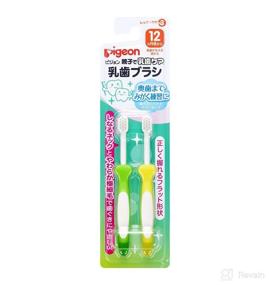 img 4 attached to Stage 3 Baby Toothbrush Set for 12-18 Month Olds