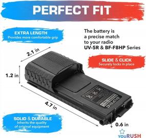 img 2 attached to 4 Pack 3800 MAh BL-5 Extended Battery & USB Charger Set For UV5R, BF-F8HP, UV-5X3 Radio - YouRUSH Accessories