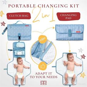 img 2 attached to Portable Diaper Changing Waterproof Built Diapering