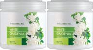 🌸 smells begone air freshener odor absorber gel - white gardenia scent - 15 ounce - 2 pack: eliminate odors effectively with essential oils logo