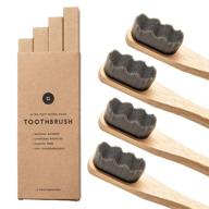 🎋 gongi wooden bamboo toothbrush micro nano: natural and effective oral care solution logo