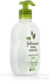 img 2 attached to 👶 Johnson's Baby Natural Head-to-Toe Wash - 9 oz: Gently Cleanse Your Baby's Delicate Skin