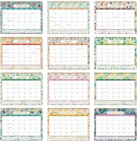 img 3 attached to 2022-2023 Wall Calendar - 18 Months, July 2022 To December 2023, 14.5 X 11 Inches With Twin-Wire Binding, Thick Paper And Ruled Blocks For Home School Office