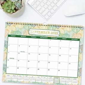 img 2 attached to 2022-2023 Wall Calendar - 18 Months, July 2022 To December 2023, 14.5 X 11 Inches With Twin-Wire Binding, Thick Paper And Ruled Blocks For Home School Office