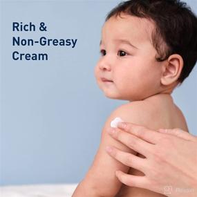 img 3 attached to 👶 CeraVe Baby Cream: Gentle Moisturizing Cream with Ceramides, Fragrance-Free, Paraben-Free, Dye-Free, Phthalates-Free | Rich & Non-Greasy | Gentle Baby Skin Care | 8 Ounce