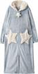 warm up in style: flygo women's fleece robe with zipper for ultimate comfort and coziness logo