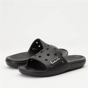 img 1 attached to Unisex Adult Classic Crocs LL Slide Seasonal Graphics Shoes
