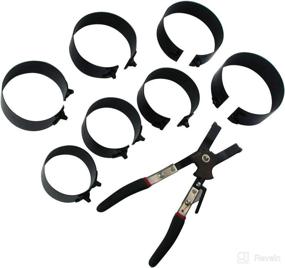 img 4 attached to 🔧 Efficient Compression: GEARWRENCH 8 Pc. Piston Ring Compressor Set - 850DD