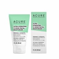 revitalize your skin with acure's 12 hour ultra hydrating moisturizer - 100% vegan and infused with adaptogens & supergreens логотип