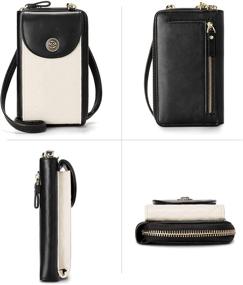 img 3 attached to BROMEN Crossbody Leather Cellphone Shoulder Women's Handbags & Wallets ~ Crossbody Bags