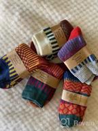 img 1 attached to 5 Pairs Of Vintage Soft Wool Socks - Thick Knit Cozy Winter Socks For Women Gifts review by Russ Freeman