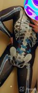 картинка 1 прикреплена к отзыву Spooky Chic: Fixmatti Women'S Long Sleeve Skull Print Jumpsuit For Halloween Parties от Brent Shaeffer