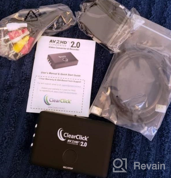 img 1 attached to Upgrade Your Viewing Experience With ClearClick AV To HD Converter & Recorder 2.0 - Watch And Record Classic Video Formats To Your HDTV! review by Josh Boii