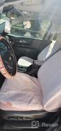 картинка 1 прикреплена к отзыву Women'S Soft Pink Sheepskin Car Seat Covers (2-Pack), Faux Fur Front Automotive Interior Covers For Trucks, Vans, SUVs. от Nhyiraba Wilson