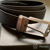 img 1 attached to 🧔 Genuine Leather Single Elegant Men's Accessories by CARDANRO review by Bradley Mutha