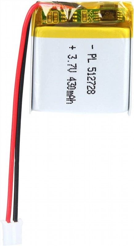 YDL 3.7V 480mAh 802528 Lipo Battery Rechargeable Lithium Polymer ion