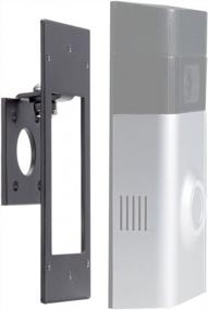 img 4 attached to Enhanced Adjustable (-45° to +45°) Side-to-Side Angle Mount for Ring Video Doorbell 2 - Compatible with Ring 3 and Ring 4 (Doorbell NOT Included)
