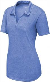 img 2 attached to Ladies' Moisture Wicking Polo Shirt | Dri-Equip XS-4XL