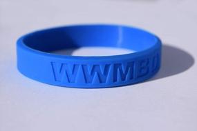img 3 attached to Customized 100% Silicone Wristband - Personalized Bracelet For Events, Gifts, Causes, And Fundraisers - Ideal For Men And Women - Promote Awareness With Custom Silicone Rubber Bracelet