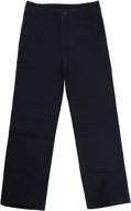 bienzoe adjustable front boys' school uniform clothing and pants logo
