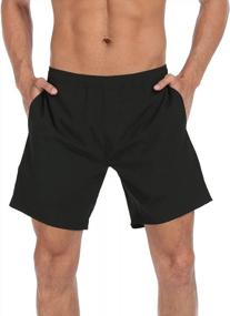 img 3 attached to LRD Mens Athletic Workout Shorts With Compression Liner 7 Inch Inseam