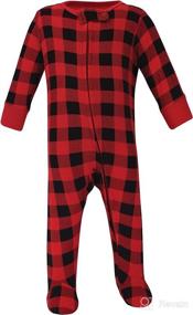 img 1 attached to 👶 Hudson Baby Cotton Sleep and Play bodysuit