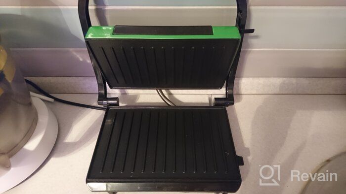 img 2 attached to Sandwich maker Kitfort KT-1609 Panini Maker, red review by Agata Tyszkiewicz ᠌