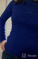 картинка 1 прикреплена к отзыву Женские мягкие эластичные пуловеры с воротником под горло, легкие, с длинным рукавом (S-XL) от Michael Santos