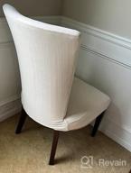 img 1 attached to 6 Pack Super Fit Stretch Removable Chair Covers: Perfect For Dining Room, Hotel, Banquet & Wedding Decor! review by Ashley Brunner