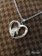 img 1 attached to Shonyin Silver Unicorn Necklace: Perfect Birthday Gift for Girls and Women review by Damion Pasquale