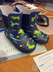 img 7 attached to Adorable and Durable: JAN JUL Toddler Wellington Dinoland Boys' 🦕 Shoes and Boots – A Perfect Mix of Style and Versatility!