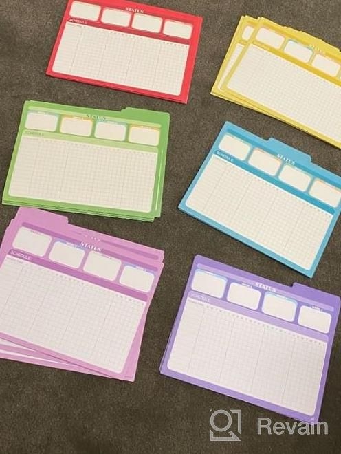 img 1 attached to Organize With Ease: 30 Assorted Colored EOOUT File Folders With Tabs - Perfect For Office, School And Home Use! review by Matt Larsen