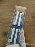 img 2 attached to 💡 4 Pack of Oral-B Cross Action Electric Toothbrush Replacement Brush Heads review by Minoru Taguchi ᠌