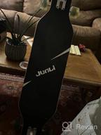 img 1 attached to Freeride Longboard Skateboard Junli 41 Inch - Complete Cruiser For Downhill, Carving, Free-Style, And Cruising review by Joe Gilmartin