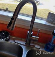 img 1 attached to Upgrade Your Kitchen With WEWE Pull Down Sprayer Faucet In Oil Rubbed Bronze Finish - Ideal For Residential And Commercial Settings review by Melvin Balamani