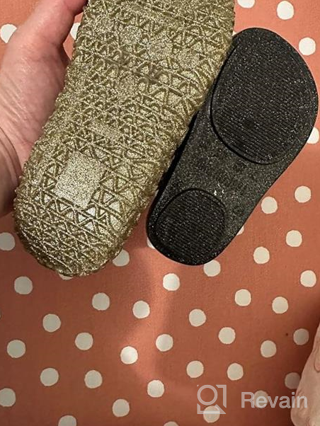 img 1 attached to 👧 Glitter Toddler Flats: Mini Melissa Campana Girls' Shoes review by Mike Pearson