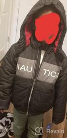 img 7 attached to Nautica Boys' Bubble Storm Cuffs Large Clothing: Ideal Jackets & Coats for Trendy Tots