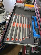 img 1 attached to 8-Piece BULLTOOLS Extra Long Double Box End Wrench Set - Chrome Vanadium Steel Aviation Metric 8-24Mm With Organizer Box review by Justin Malkowski