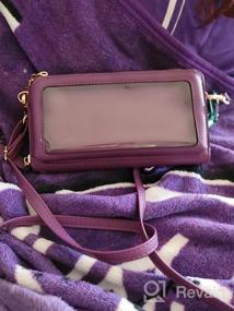 img 8 attached to Stay Elegant And Secure With Our RFID Protected Touch Screen Women'S Crossbody Bag