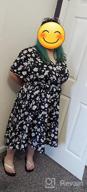 img 1 attached to Floral Print Plus Size Boho Swing Dress With Pockets For Women By Nemidor - Perfect For Casual Summer NEM295 review by Candace Ortiz