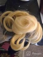 img 1 attached to Blonde Bun Anime Cosplay Wig For Halloween Costume Heroes - Linfairy Wig review by Don Wilson