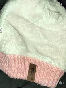 img 5 attached to Зимний флисовый бесконечный шарф-бини для девочек - необходимый аксессуар для холодной погоды.