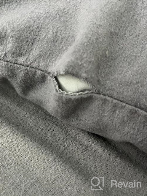 img 1 attached to Cozy Up With Ruvanti'S 100% Cotton Flannel Sheets: Queen Size, Deep Pocket, And Moisture Wicking - Perfect For Winter Nights! review by Bianca Campbell