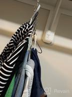 img 1 attached to Maximize Your Closet Space With KLEVERISE'S 20 Pack Stainless Steel Cascading Hangers review by Gene Taylor