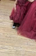 картинка 1 прикреплена к отзыву Бледно-красное платье без рукавов с принцессой из Коллекции Праздничных Вечеринок для Девочек - модная одежда от Sherry Schneider