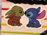 img 1 attached to 50 Pcs Cute & Funny Baby Yoda Stickers - The Mandalorian Star Wars Decal For Hydro Flask, Laptop, Etc review by Joseph Morris