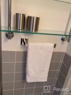 img 1 attached to Upgrade Your Bath & Kitchen With VELIMAX'S SUS304 Stainless Steel Hand Towel Bar - Modern & Rust-Free review by Robert Goodlow